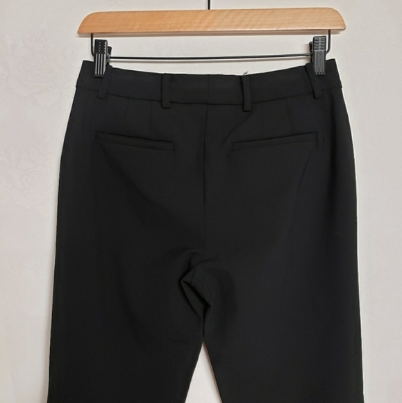 Coach Black Ankle Length Straight Slacks - Picture 4 of 5